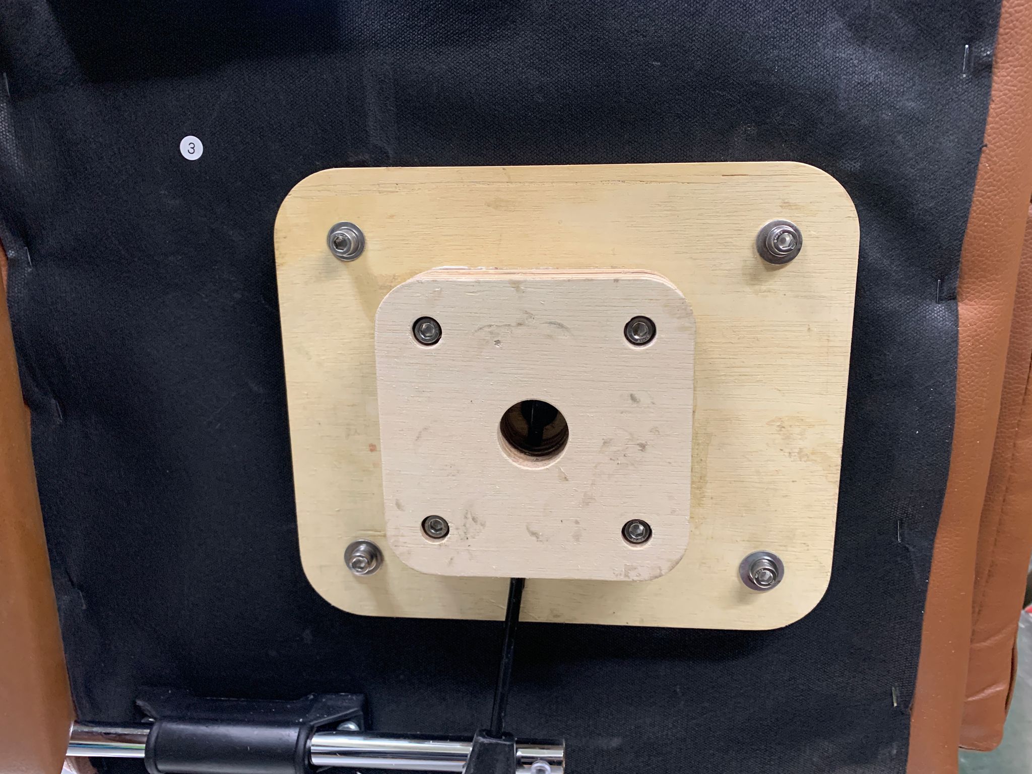 完成後試裝上去的樣子。