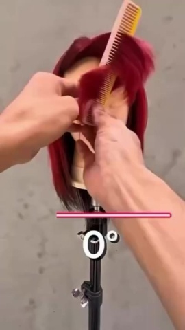 剪好瀏海的技巧