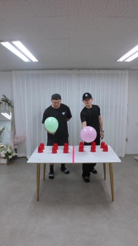 團康遊戲-氣球理杯競賽